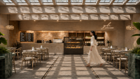 Mediterranean Café  | İç Mekân Tasarımı & 3D Görselleştirme