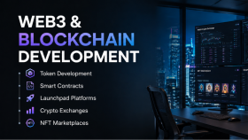web3, blockchain alanında yazılım geliştirme hizmeti yaparım
