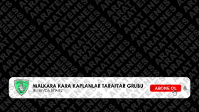 Malkara Kara Kaplanlar Taraftar Grubu Abone Ol Animasyonu