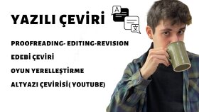İngilizce-Türkçe yazılı çevirilerinizde yardımcı olabilirim