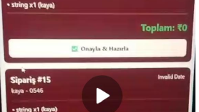 Live Order Coffe Shop Mobile Application