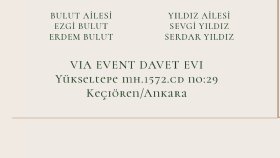 modern ve şık davetiye tasarlarım