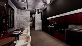 black cafe konsept