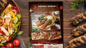 Kebap Salonu İçin Broşür Çalışması