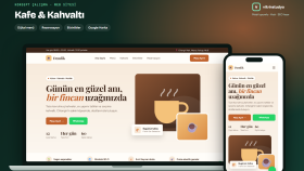 Demlik Kafe & Kahvaltı - Konsept Web Sitesi