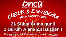 Öncü Döner Reklam Kampanyası