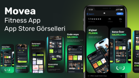 Movea  Fitness App  App Store Görselleri