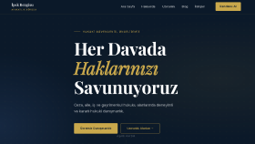 Kurumsal Hukuk & Danışmanlık Web Sitesi