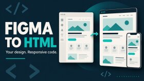 Figma tasarımınızı mobil uyumlu HTML sayfasına dönüştürürüm