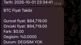 Web Veri Takip ve Telegram Bildirim Botu