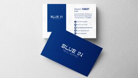 Blue in Real Estate - Kartvizit Çalışması
