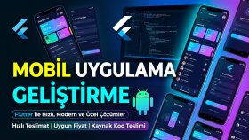Flutter ile modern ve hızlı mobil uygulama yapabilirim
