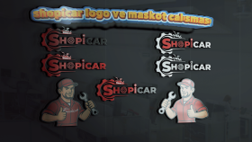 Shopicar Logo ve Maskot