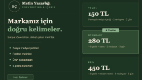 markanız için satışa yönlendiren metinler yazarım