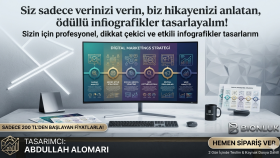 sizin için harika infografikler tasarlarım