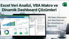 karmaşık Excel sorunlarınıza profesyonel çözümler sunarım