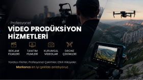profesyonel seviyede kamera ve drone çekimleri yaparım