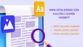 seo uyumlu ve hızlı içerik girişi hizmeti sunarım