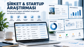 şirket ve startup araştırması yapıyorum