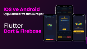 Flutter ile profesyonel mobil uygulama geliştiriyorum