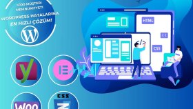 wordpress sitenizdeki sorunları profesyonelce çözüyorum