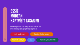 eşsiz modern kartvizit tasarımlar hazırlarım