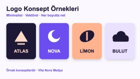 markanıza özel modern ve minimalist logo tasarlarım