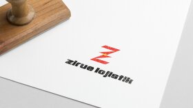 zirve lojistik logo tasarımı ve mock up