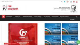İVK Okçuluk Resmi Web Sitesi - WordPress Sitesi