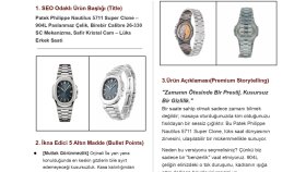 Amazon & Etsy SEO: Satış Artıran Örnek Ürün Listelemesi
