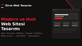 modern ve mobil uyumlu web sitesi tasarımı yaparım