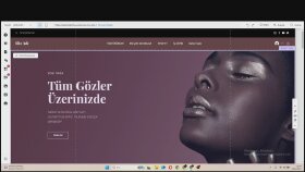 yapımı devam etmekte olan e-ticaret sitesi