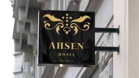 Ahsen Hotel Logo çalışması