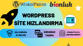 wordpress sitenizin hızını arttırır gerekli ayarları yaparım