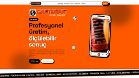 Can Tunar - Ses sanatçısı için site tasarımı.