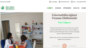 Yonca Rehabilitasyon Kurumsal Web Sayfası
