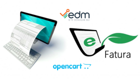opencart sitenizden edm e-fatura entegrasyonu yapabilirim
