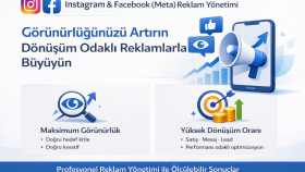 Meta reklamlarınızı optimize eder ve hedefe ulaştırırım