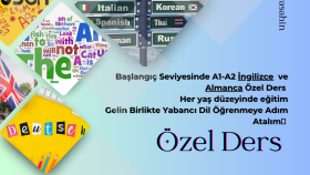  ihtiyaçlarınıza uygun İngilizce ve Almanca öğretebilirim