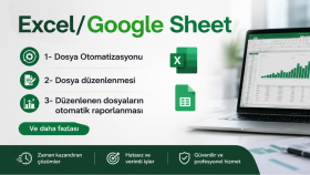 tüm excel işlerini profesyonel şekilde hazırlarım