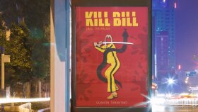 Kill Bill Afiş Tasarımı