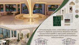 mimari pafta ve sunum renklendirme yapıyorum
