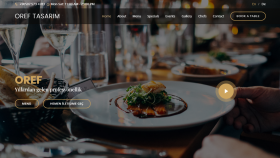 Restorant website tasarımı