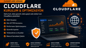 cloudflare yapılandırması ve teknik destek hizmeti sunarım