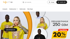 Beewithus web sitesine ait ana sayfa alıntısı