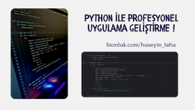 python ile i̇stediğiniz projeyi profesyonel şekilde yaparım