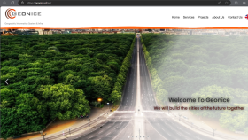 Geonice.nl Çok Dilli İnteraktif Web Site Tasarımı