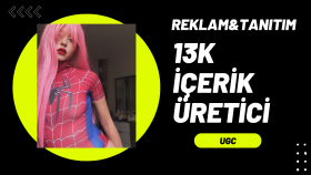 sizin için ugc içerikler üretirim ve markanızı tanıtırım