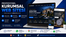 modern ve SEO uyumlu kurumsal web sitesi geliştiririm