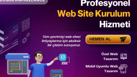 sizin için profesyonel satış odaklı web sitesi kurarım